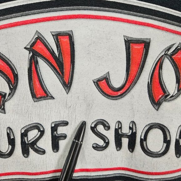 Ron Jon Surf Shop Mens T-Shirt Size M Black Orlando Florida Cotton Short Sleeve - Picture 4 of 10